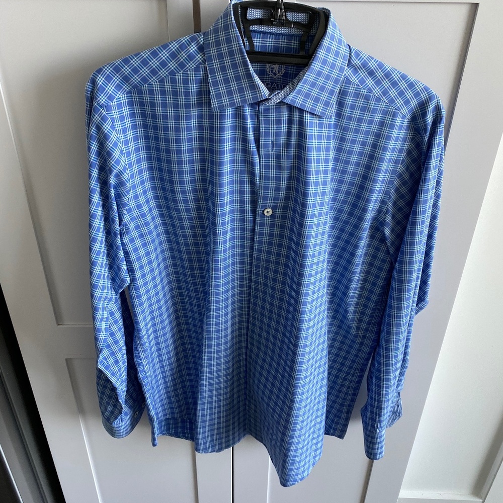 Bugatchi Men’s Dress Shirt - Fitted size 15 32/33